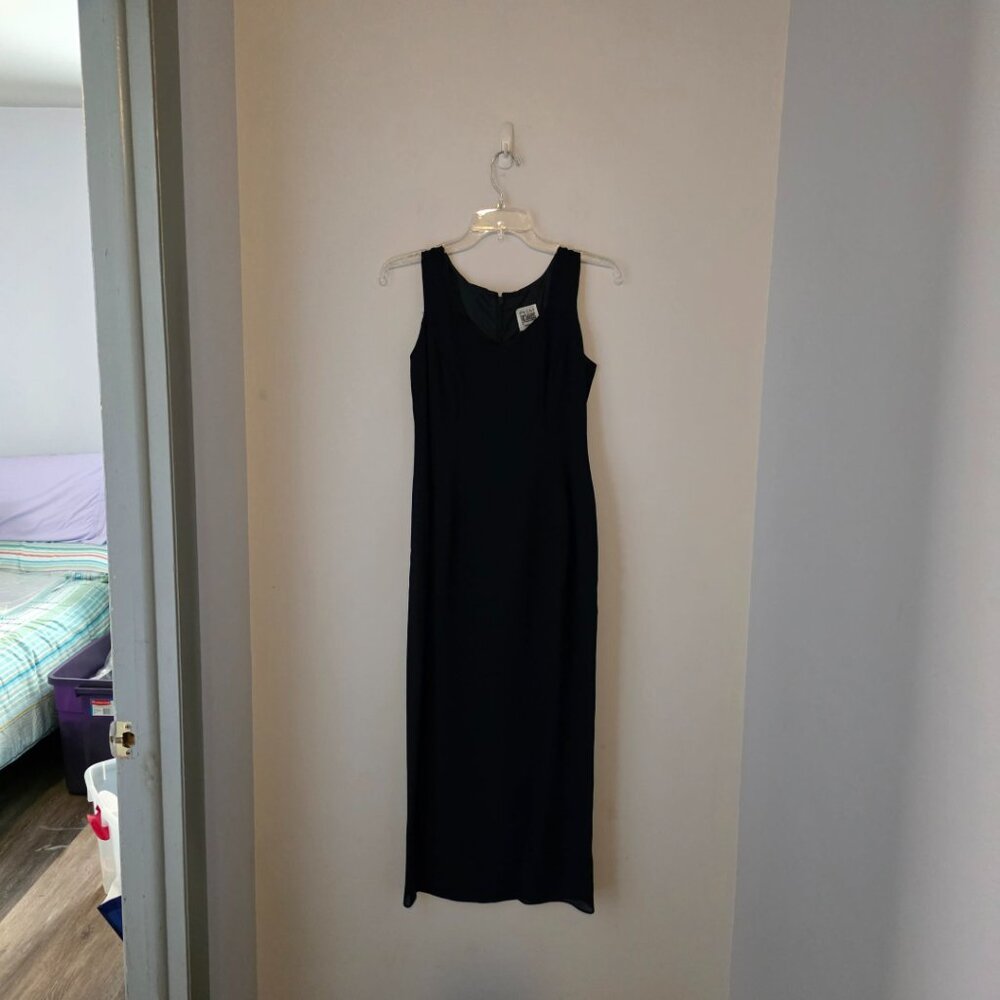 EUC Beautiful R & M Richards Navy Formal/Mother of the Bride Dress (2 piece) - Picture 5 of 12